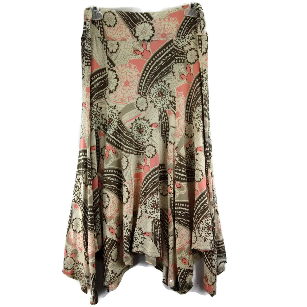 Ann Taylor Handkerchief Hem Pull-on Skirt